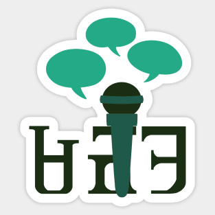 Speech Club Sticker